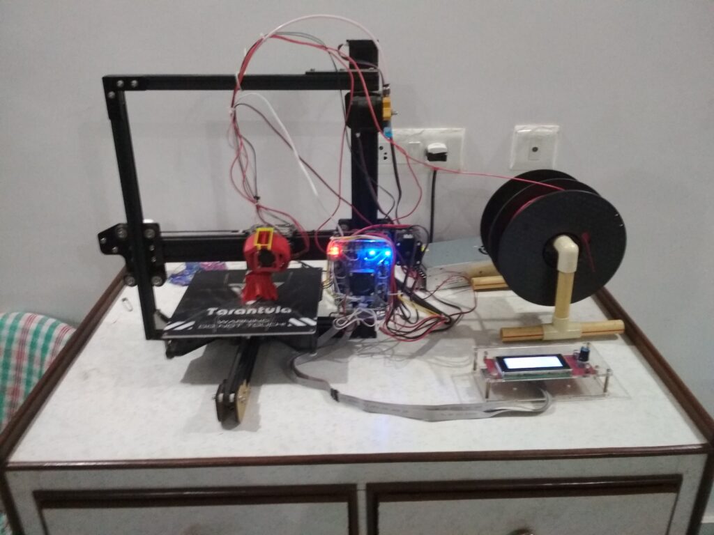 3d printer with spool holder