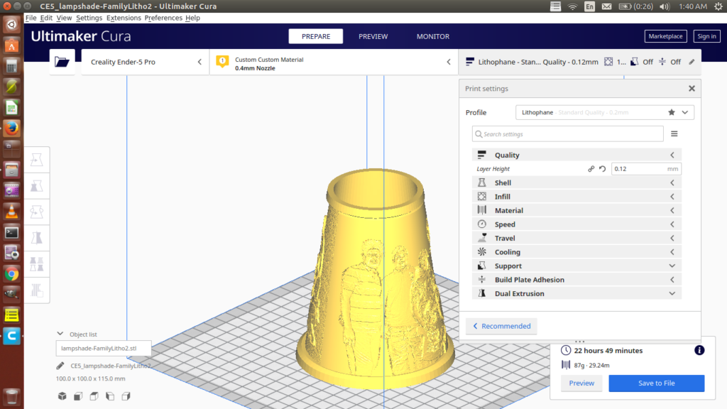 How To 3D Print A Lithophane