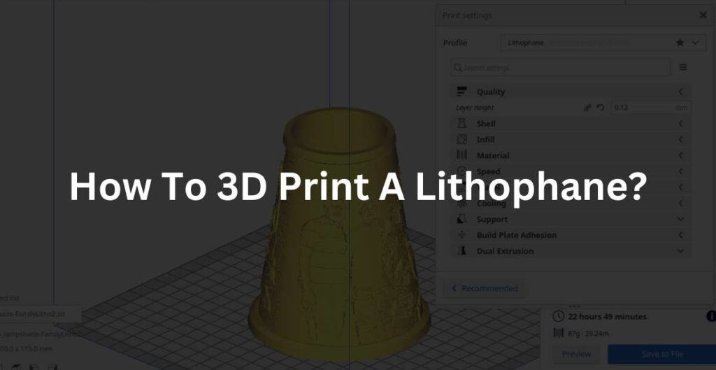 3d print lithophane