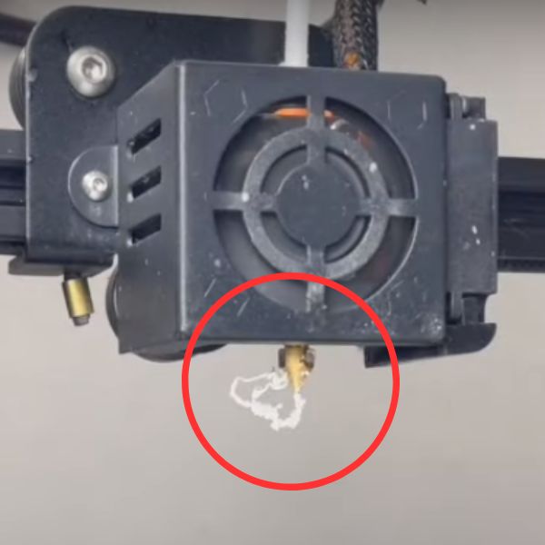 clogged nozzle under extrusion