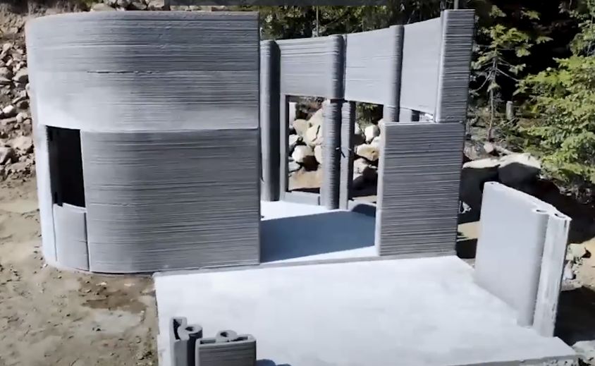 3d printed fibonacci house